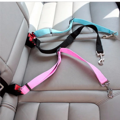 เข็มขัดนิรภัยสำหรับสัตว์เลี้ยงในรถยนต์แบบปรับได้, สายจูงเพื่อความปลอดภัย - 图片6