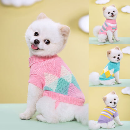 เสื้อสเวตเตอร์ถักสำหรับสัตว์เลี้ยง - 主图