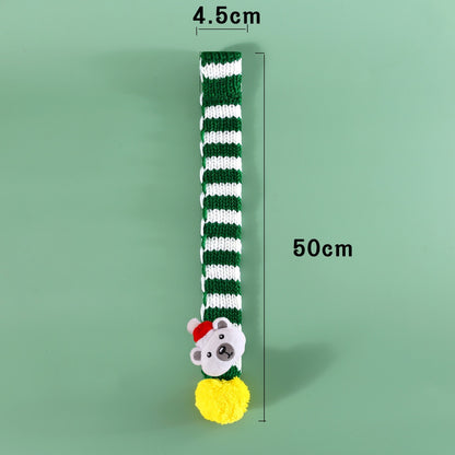 ผ้าพันคอสัตว์เลี้ยงคริสต์มาสและปลอกคอแมว/สุนัข - 图片3