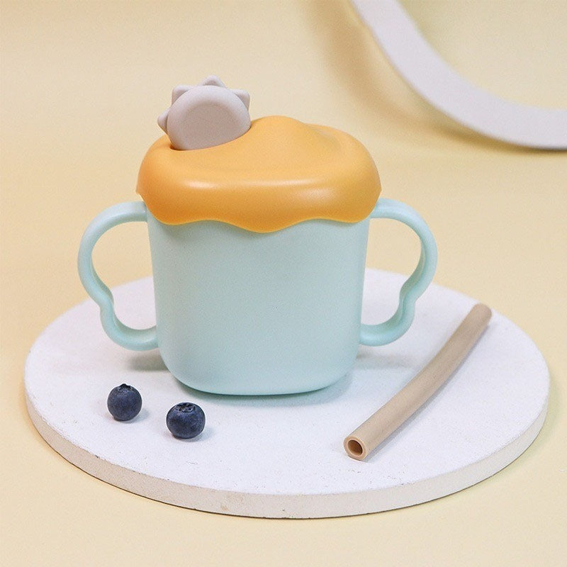 ขวดน้ำซิลิโคนสำหรับเด็ก - 图片3