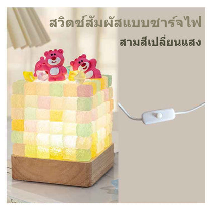โคมไฟกลางคืน DIY จากลูกอม - 图片4