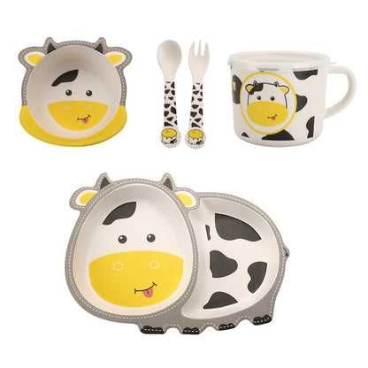 ชุดจานอาหารเด็กลายการ์ตูน 5 ชิ้น - 图片13