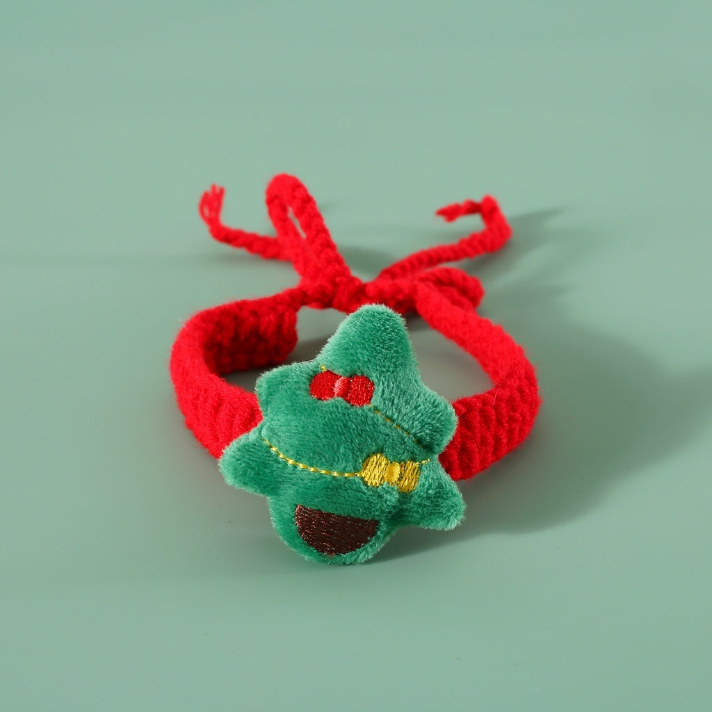 ผ้าพันคอสัตว์เลี้ยงคริสต์มาสและปลอกคอแมว/สุนัข - 图片29