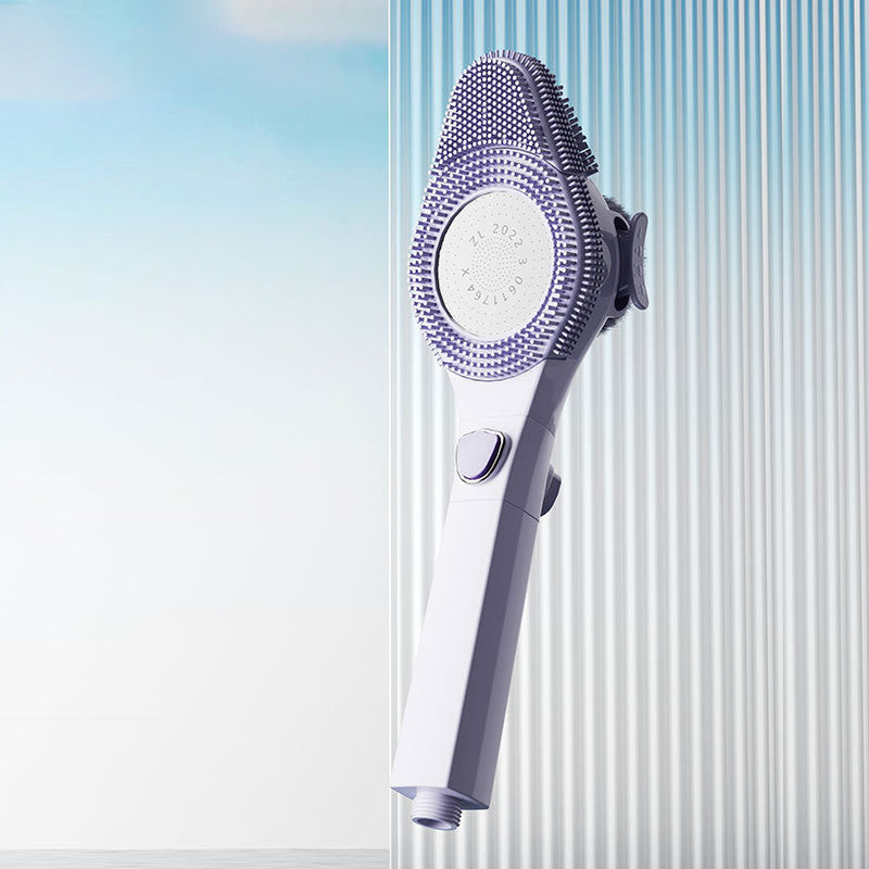 ฝักบัวมือถือ ฝักบัวแรงดันสูง ฝักบัวอเนกประสงค์พร้อมแปรงซิลิโคน - 图片9