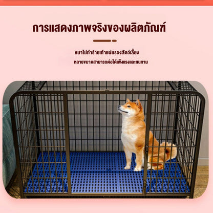 แผ่นรองพื้นกรงสัตว์เลี้ยงทำจากวัสดุ PP กันลื่น ทนทาน และรับน้ำหนักได้ดี - 图片2