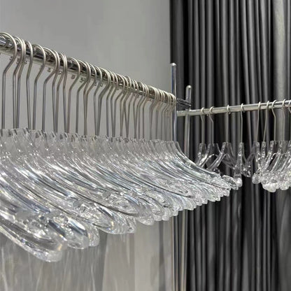 ไม้แขวนเสื้อและไม้แขวนกางเกงอะคริลิกใหม่เอี่ยม ทนทานและคุณภาพเยี่ยม - 图片1