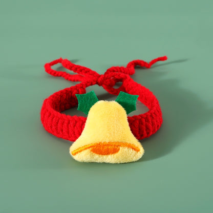 ผ้าพันคอสัตว์เลี้ยงคริสต์มาสและปลอกคอแมว/สุนัข - 图片28