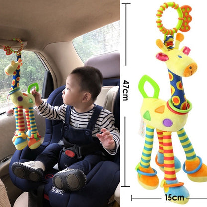 ของเล่นยีราฟเด้งได้ สามารถแขวนได้ เป็นของเล่นเสริมการเรียนรู้สำหรับเด็กเล็ก - 图片3