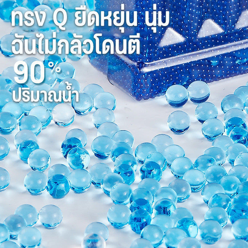 ลูกปัดน้ําหลากสี 7-8 มม. 60000pcs Marbles สําหรับเล่นจินตนาการและทักษะการพัฒนา - 图片3