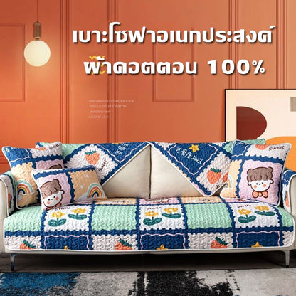 ปลอกหมอนอิง/ปลอกโซฟา ลายการ์ตูน ขนาด 90*210 ซม. กันน้ำและกันฝุ่น - 图片5