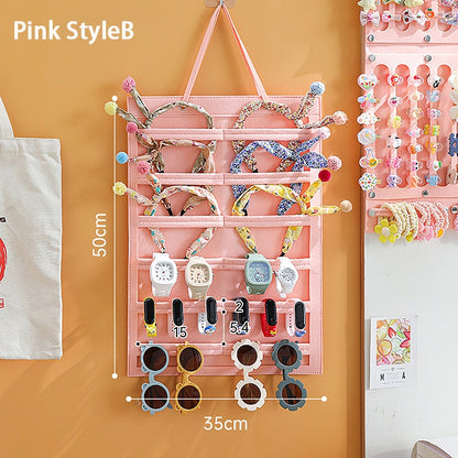 ชั้นวางอุปกรณ์ตกแต่งผมแบบติดผนังขนาดใหญ่ - 图片7