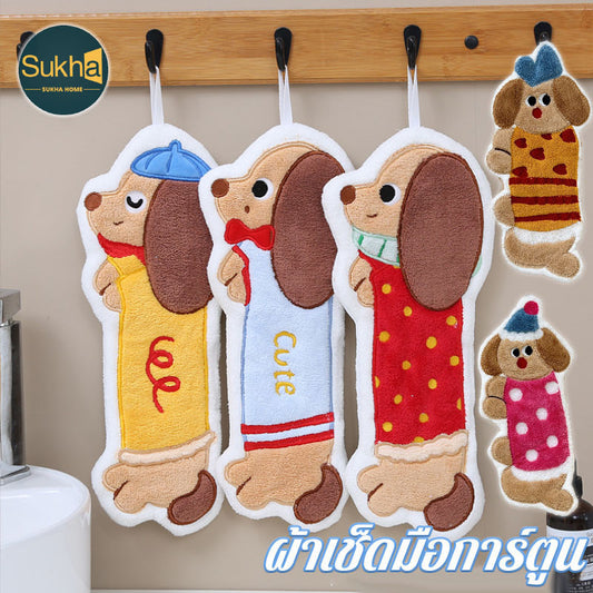 ผ้าเช็ดหน้าลายการ์ตูน - 主图
