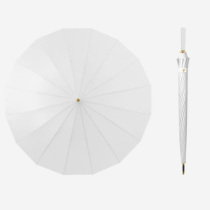 ร่มด้ามยาว ป้องกันฝนและแดด ขนาดใหญ่ มี 16 ซี่ - 图片8