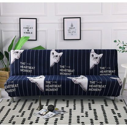 ผ้าคลุมโซฟาเบดแบบไม่มีที่วางแขน สไตล์เรโทร - 图片10