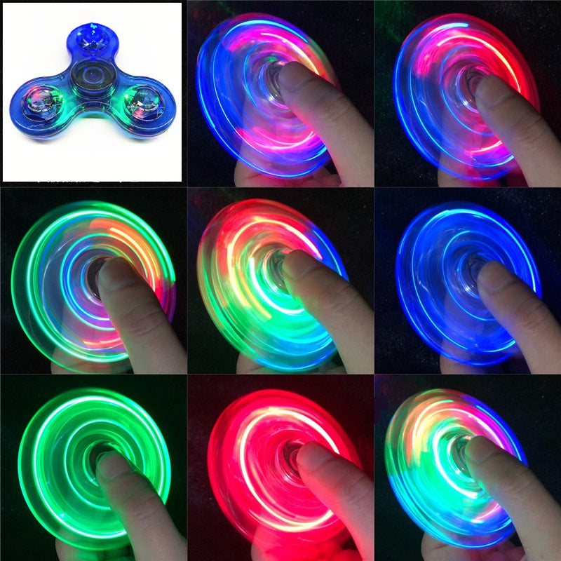 ของเล่นหมุนคลายเครียด LED สำหรับเด็ก ของเล่นหมุนมือ - 图片10