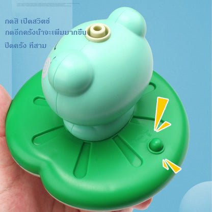 ตุ๊กตากบพ่น ของเล่นอาบน้ำเด็ก - 图片6