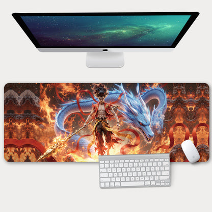 แผ่นรองเมาส์กันลื่นขนาดใหญ่พิเศษ หนาและกว้างขึ้น ขนาด 80x30 ซม. - 图片4