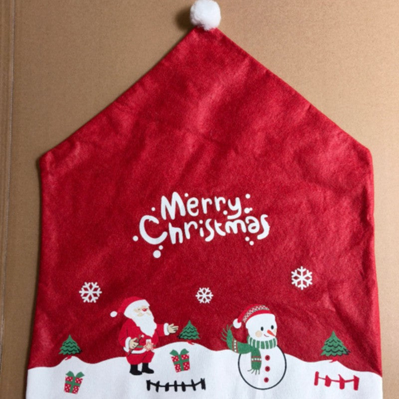 ผ้าคลุมเก้าอี้และผ้าปูโต๊ะคริสต์มาส - 图片14