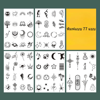 สติ๊กเกอร์รอยสักสี - 图片10