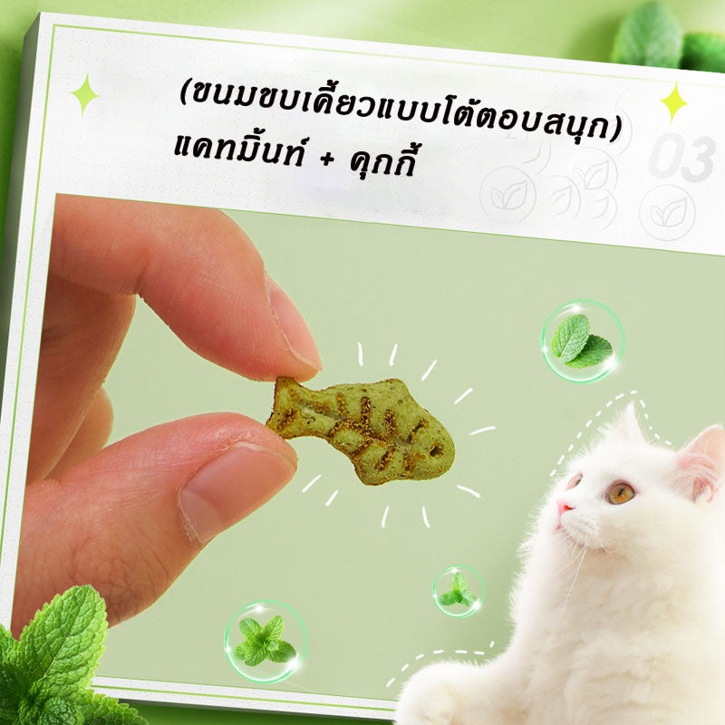 คุกกี้สัตว์เลี้ยงมินิ รูปปลาเล็ก 80g - 图片4