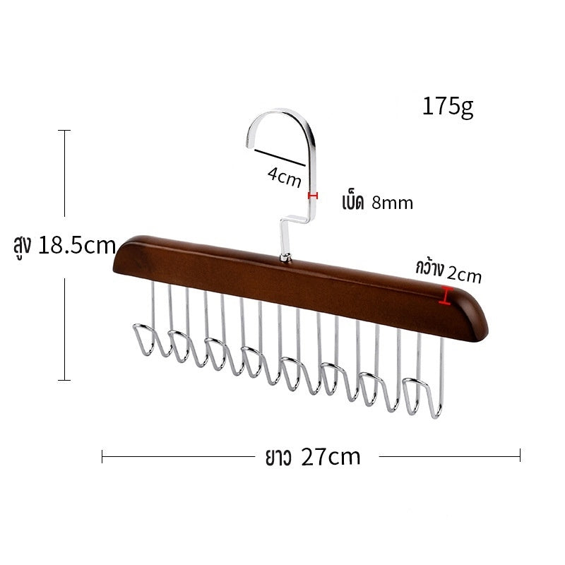 ที่แขวนหมวกแบบติดประตู ทำจากผ้าสักหลาด สามารถแขวนหมวกได้หลายใบ - 图片17