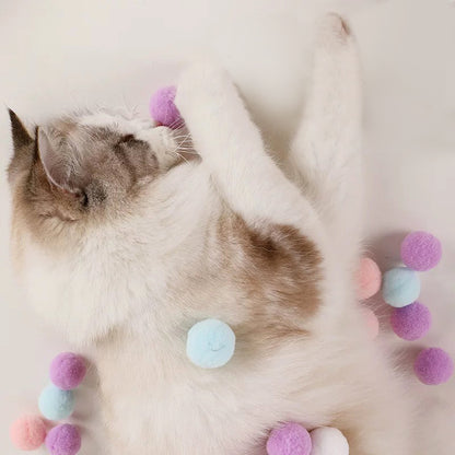ตุ๊กตาปล่อยลูกบอล ของเล่นแมว - 图片2