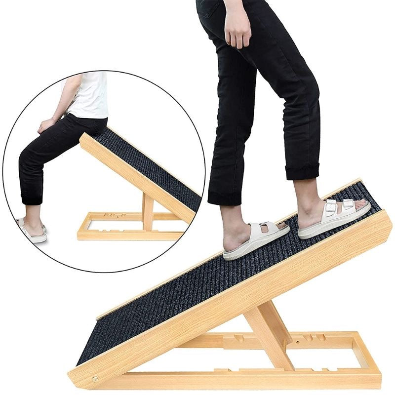 บันไดสำหรับสัตว์เลี้ยงแบบพับได้ พร้อมทางลาดกันลื่น - 图片7