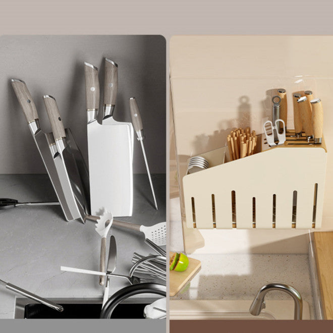 กล่องเก็บเกี่ยวตะเกียบบนโต๊ะอาหาร ชั้นเก็บเกี่ยวบนโต๊ะอาหาร ติดผนัง - 图片5