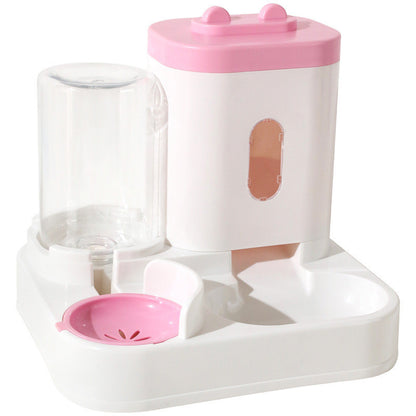 เครื่องให้อาหารและให้น้ำสัตว์เลี้ยงอัตโนมัติ 2-in-1 ทำจากสแตนเลส - 图片8