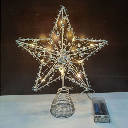 ต้นคริสต์มาส LED พร้อมไฟรูปดาวห้าแฉก - 图片9