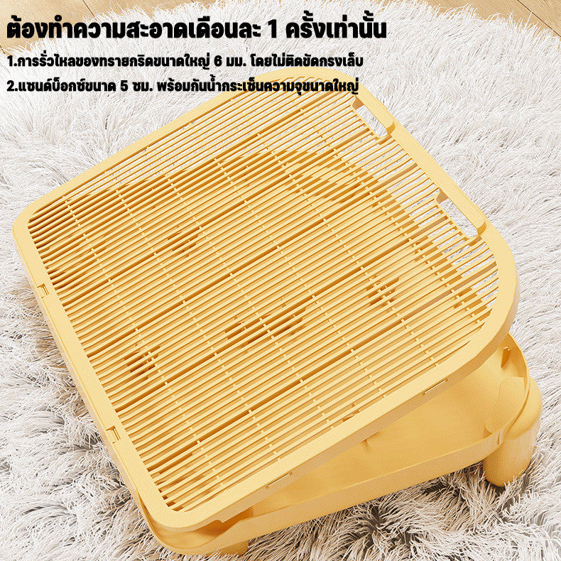 กระบะทรายแมวความจุขนาดใหญ่ - 图片1