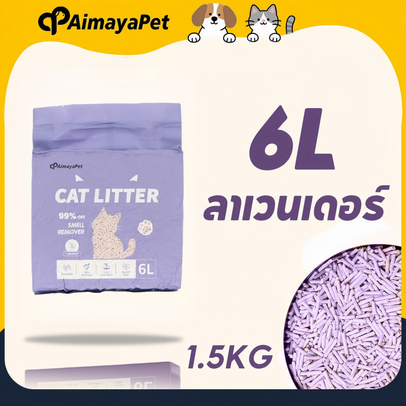 ทรายแมวเต้าหู้ออร์แกนิค 6 ลิตร - 图片13