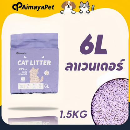 ทรายแมวเต้าหู้ออร์แกนิค 6 ลิตร - 图片13