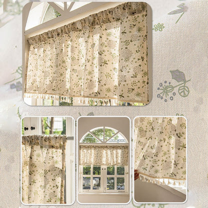 ผ้าม่านลูกไม้ผ้าทูลสั้น - 图片19