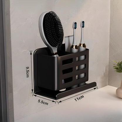 ที่แขวนติดผนังห้องน้ำ ที่ใส่หวี กล่องเก็บของอเนกประสงค์ - 图片8