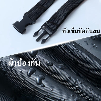  ผ้าคลุมรถมอเตอร์ไซค์ กันลม  กันฝน กันแดด กันฝุ่น oxford ใช้ได้ทั้งกลางแจ้งและในบ้ - 图片4