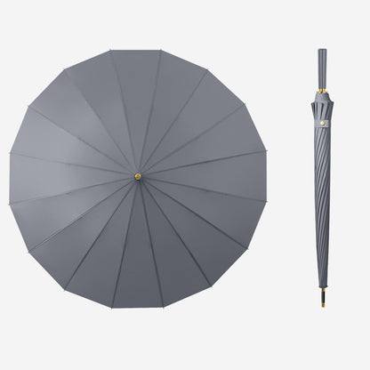 ร่มด้ามยาว ป้องกันฝนและแดด ขนาดใหญ่ มี 16 ซี่ - 图片9