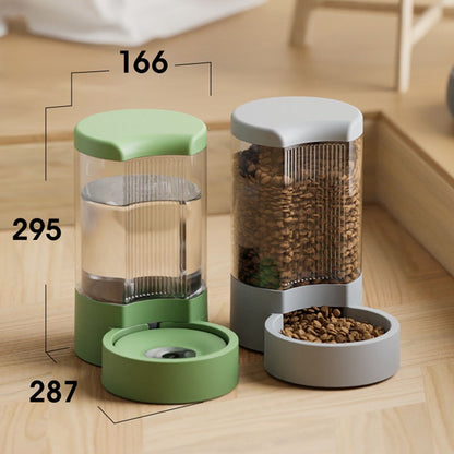 เครื่องให้อาหารสัตว์เลี้ยงอัตโนมัติ ให้อาหาร รดน้ำ - 图片1