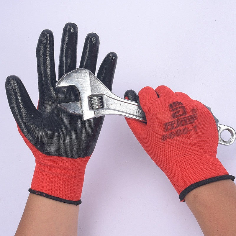 ถุงมือยางสำหรับงานช่าง กันบาด กันลื่น บรรจุ 24 ชิ้น - 图片8