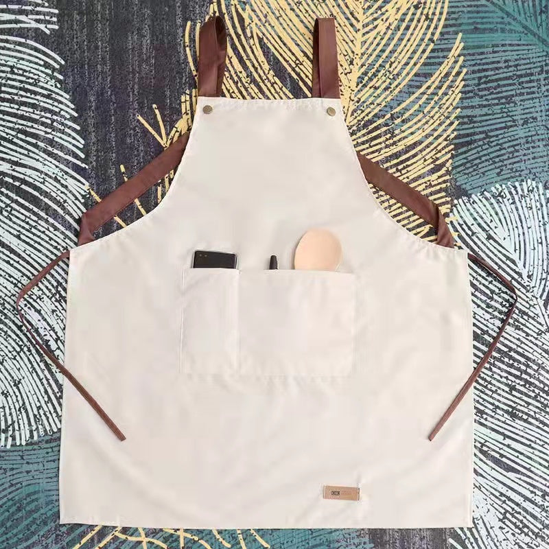 ผ้ากันเปื้อนทำอาหาร PVC กันน้ำและกันน้ำมัน - 图片5