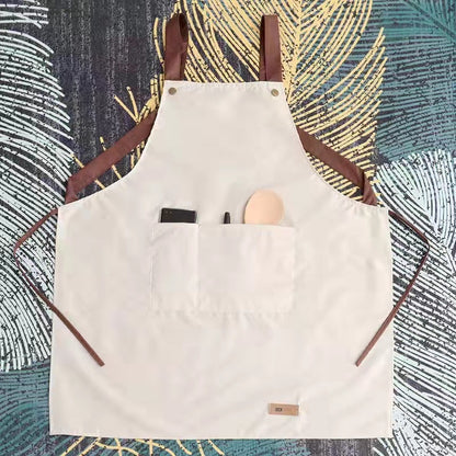 ผ้ากันเปื้อนทำอาหาร PVC กันน้ำและกันน้ำมัน - 图片5