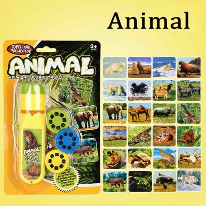 ของเล่นไฟฉายโปรเจคเตอร์ มีให้เลือก 24/48/80/96/128 รูปแบบ - 图片8