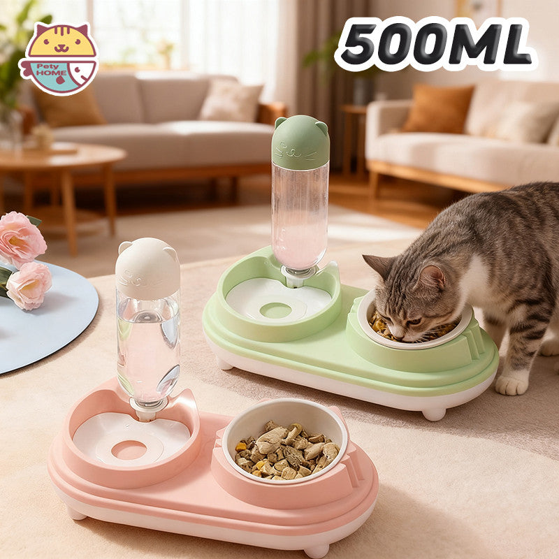 ชามใส่น้ำสำหรับสัตว์เลี้ยง 500 มล. เครื่องจ่ายน้ำอัตโนมัติ - 主图