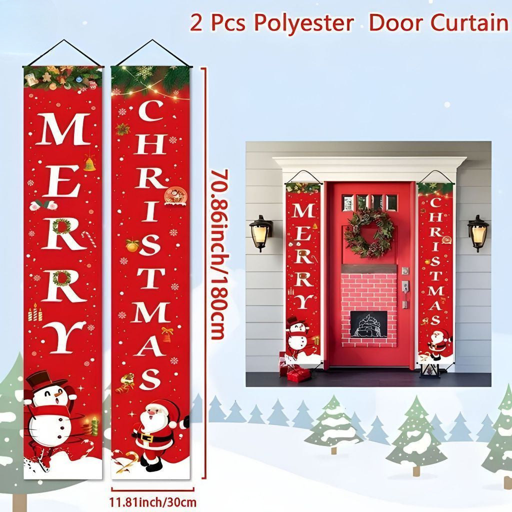 แบนเนอร์และธงคริสต์มาส - 图片13