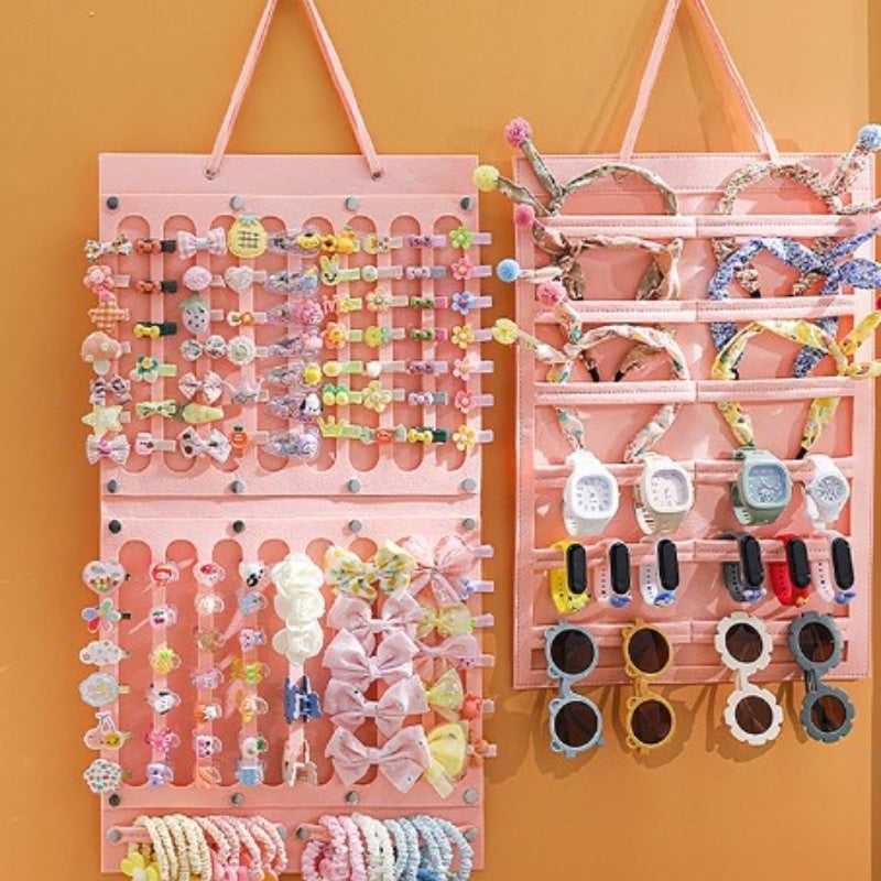 ชั้นวางอุปกรณ์ตกแต่งผมแบบติดผนังขนาดใหญ่ - 图片2