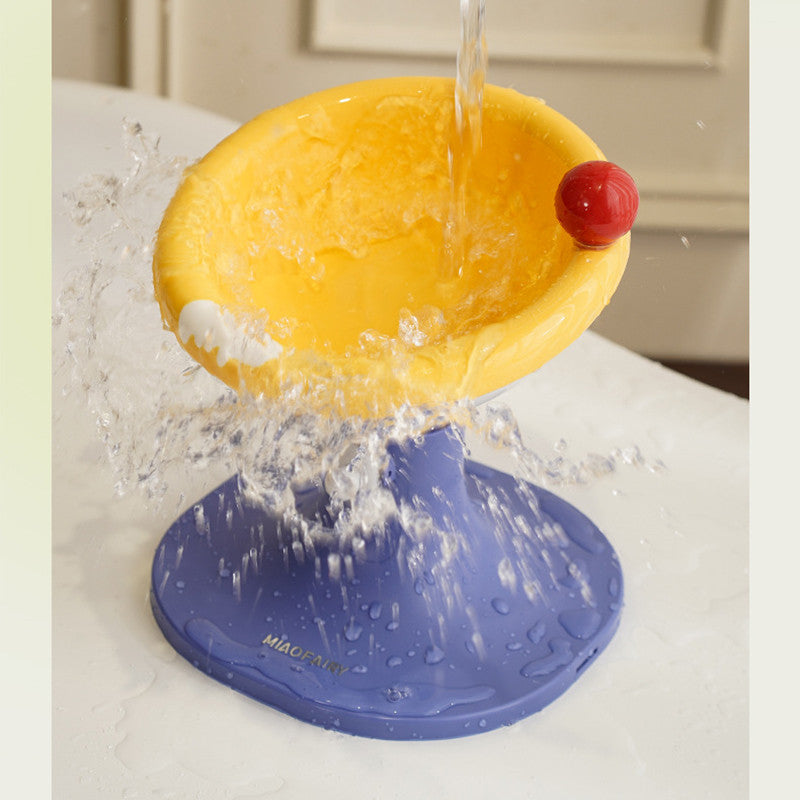 ชามอาหารสัตว์เลี้ยง ปรับความสูงได้ เอียงได้ 15 องศา - 图片5