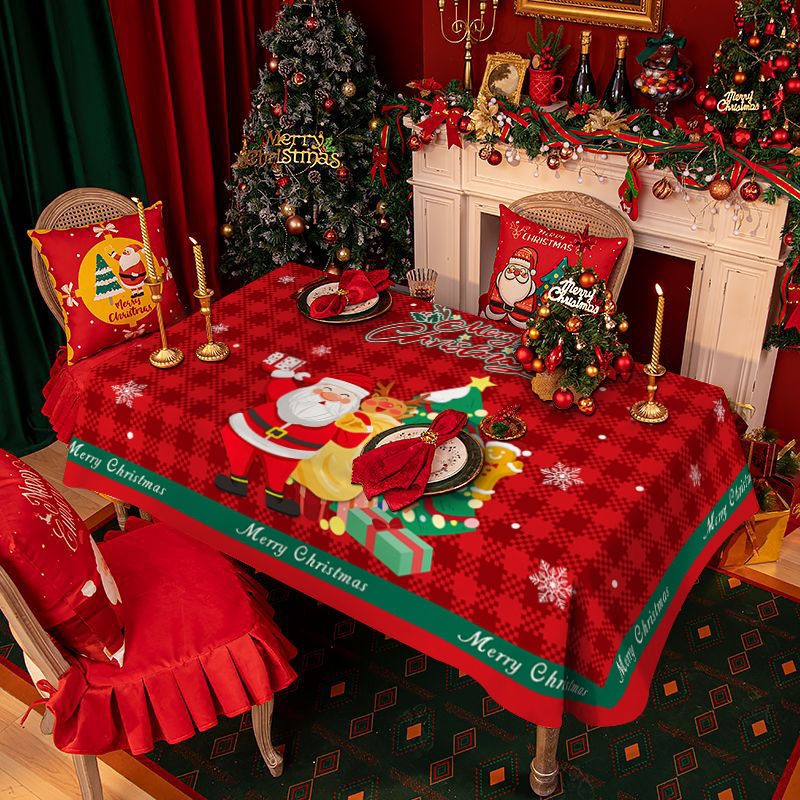ผ้าปูโต๊ะธีมคริสต์มาส - 图片12