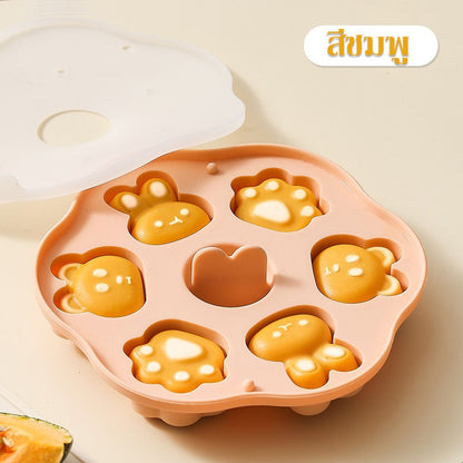 บล็อกเก็บอาหารเด็กซิลิโคน 7 หลุม - 图片13