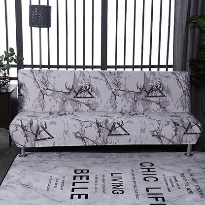 ผ้าคลุมโซฟาเบดแบบไม่มีที่วางแขน สไตล์เรโทร - 图片7