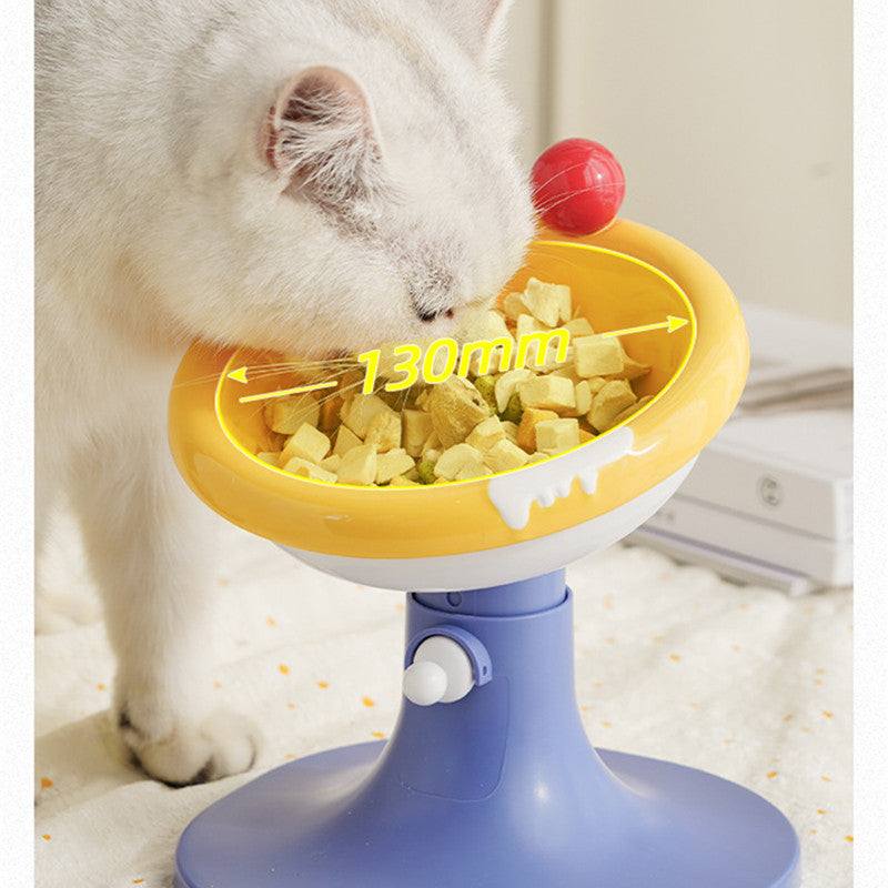 ชามอาหารสัตว์เลี้ยง ปรับความสูงได้ เอียงได้ 15 องศา - 图片2